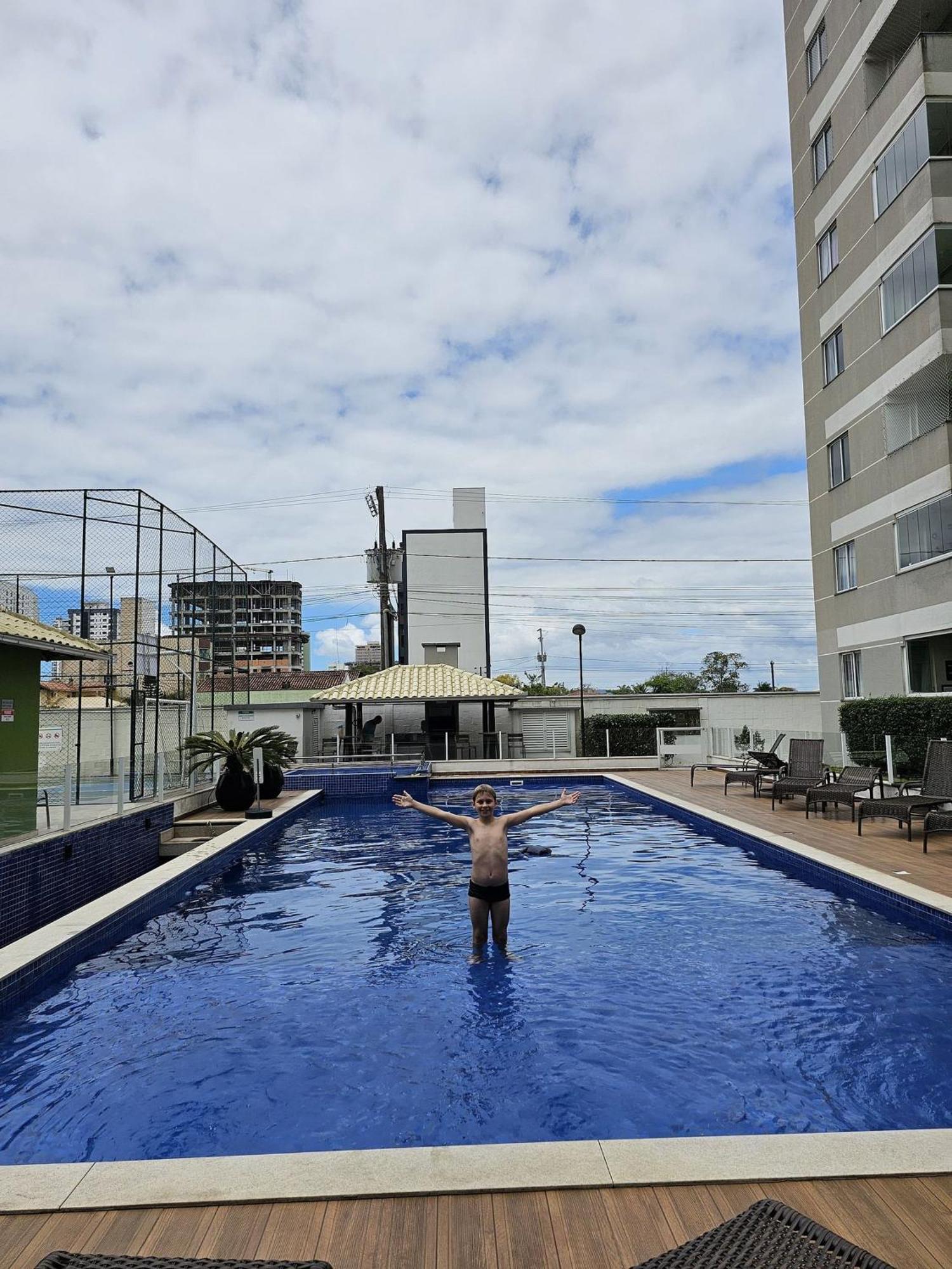 Ap Aloha 501 Vista Mar Da Praia Balneario Picarras Bagian luar foto